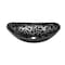 Novatto TARTARUGA Oval Glass Vessel Bathroom Sink Set, Chrome NOHP-G012-8031CH - alternate 3
